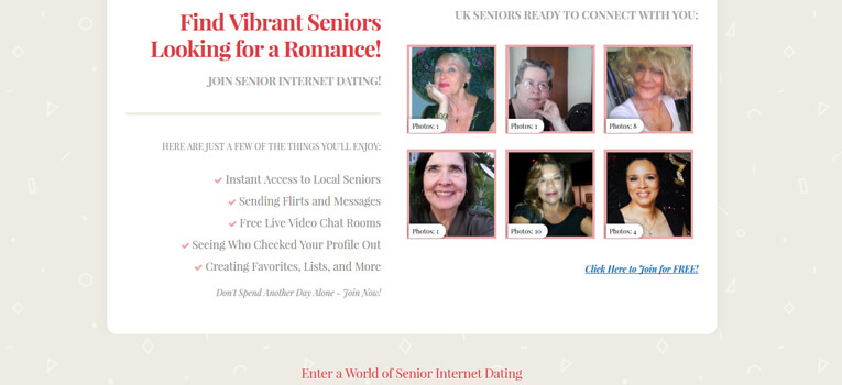 Senior Internet Dating UK
