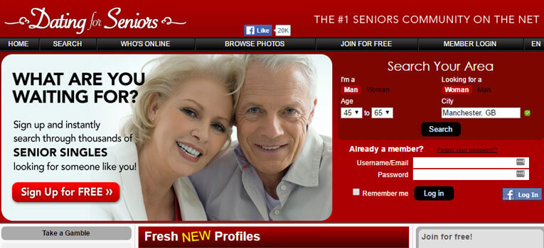 Senior dating sites uk